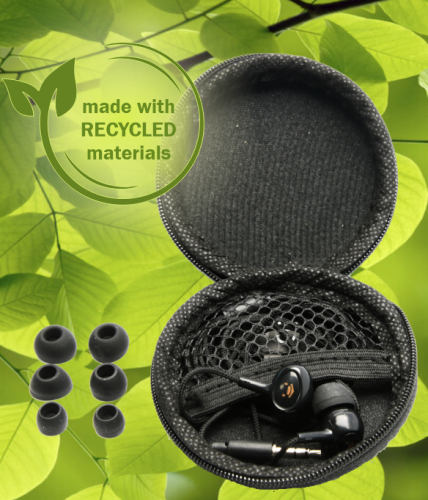 Écouteurs intra-auriculaires DKT avec étui de rangement pratique et durable