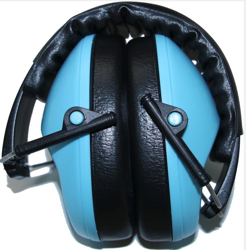 Bouclier antibruit Child Blue petites têtes de environ 5-6 ans