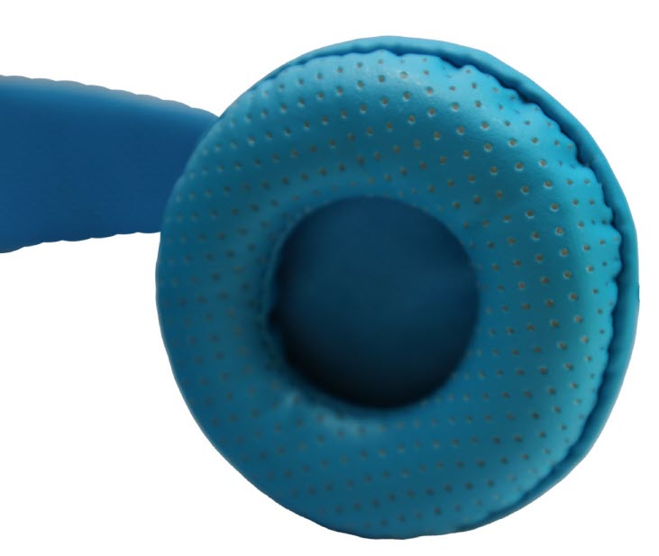 DKT Eduline BL Hoofdtelefoon blauw opvouwbaar met zachte oorschelpen DKT-KT898BL -3